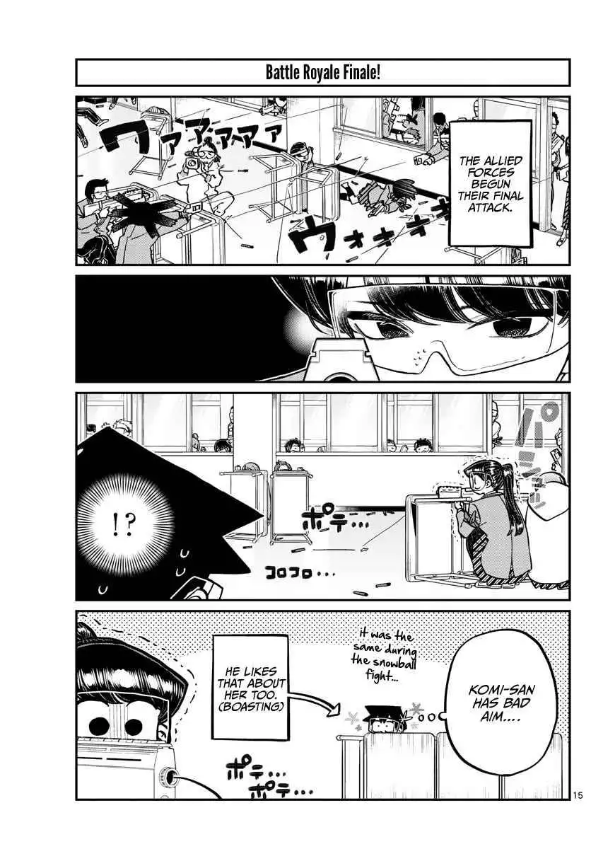 Komi-san wa Komyushou Desu Chapter 333.2 15